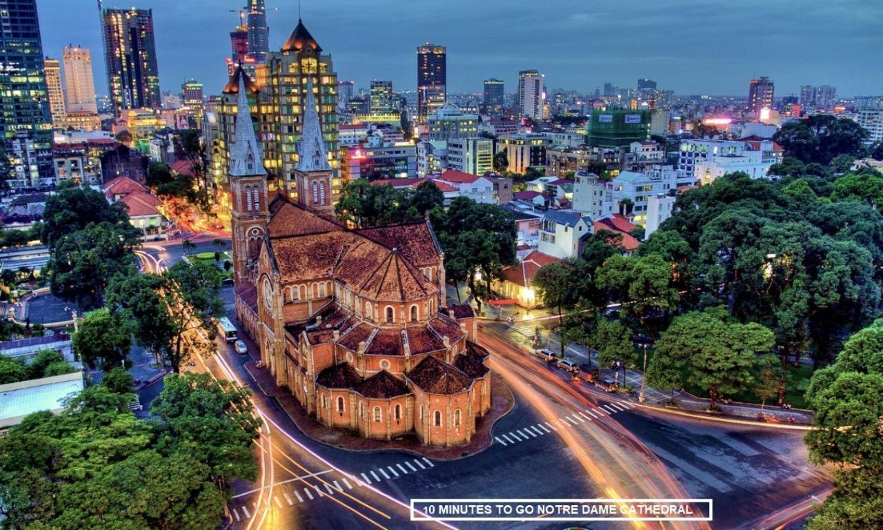 A In Hotel Del Luna Ho-Chi-Minh-Stadt Exterior foto