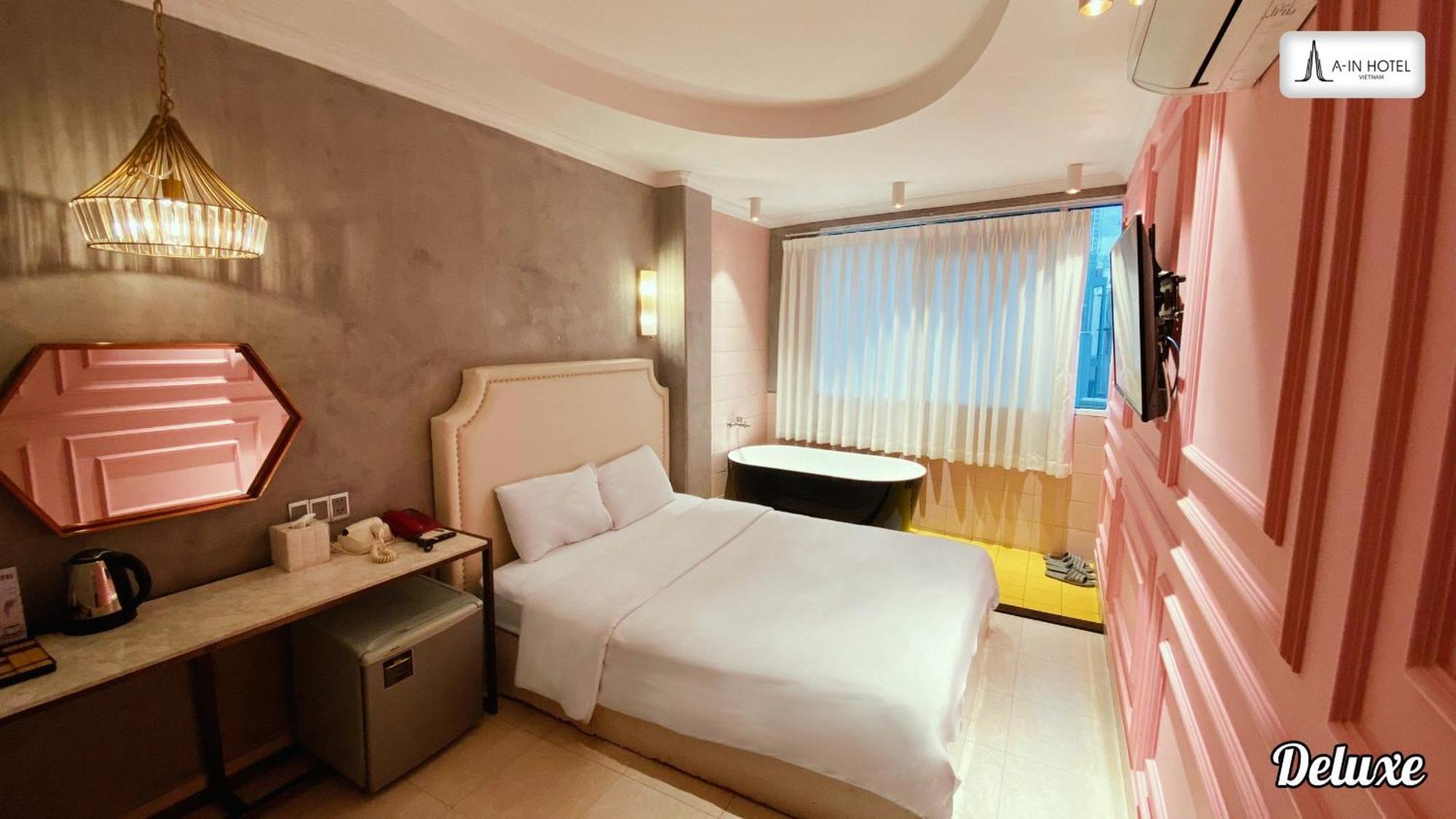 A In Hotel Del Luna Ho-Chi-Minh-Stadt Exterior foto